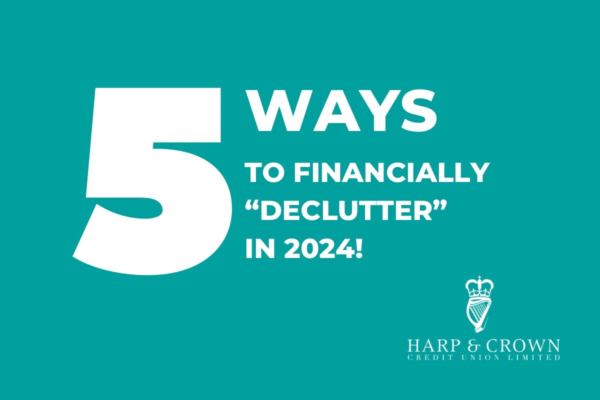 five ways to financial declutter