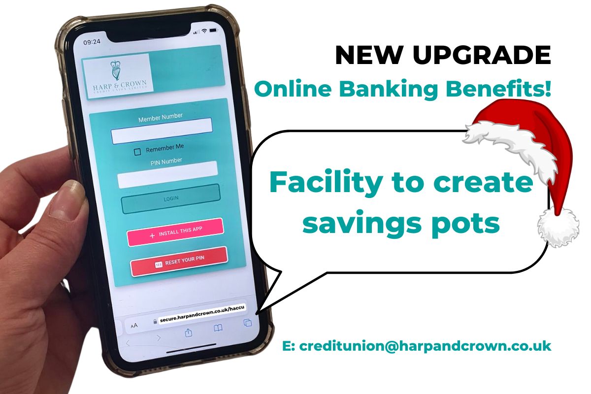christmas saving pots