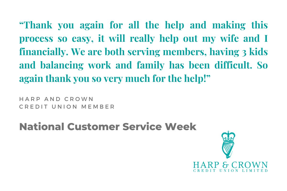 customer service week 24 Credit Union news Member stories news