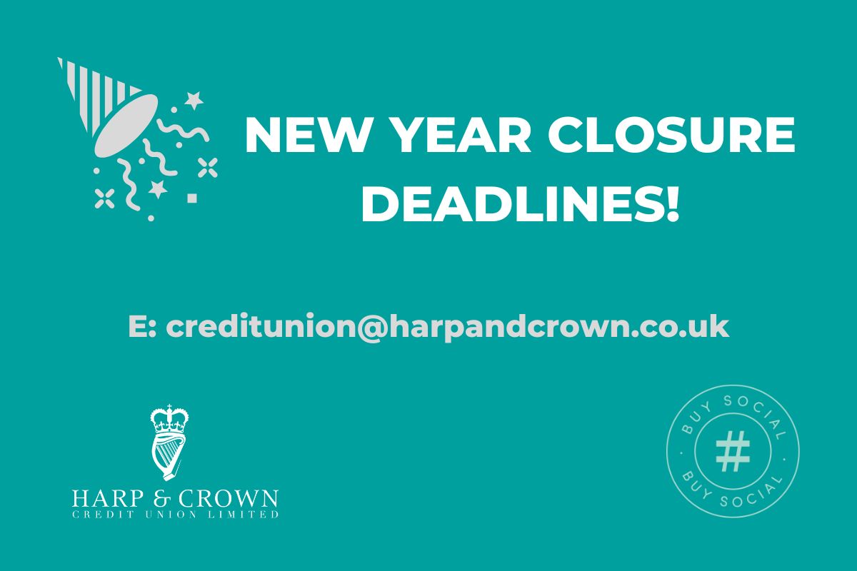 Reminder Bank Holiday Deadlines