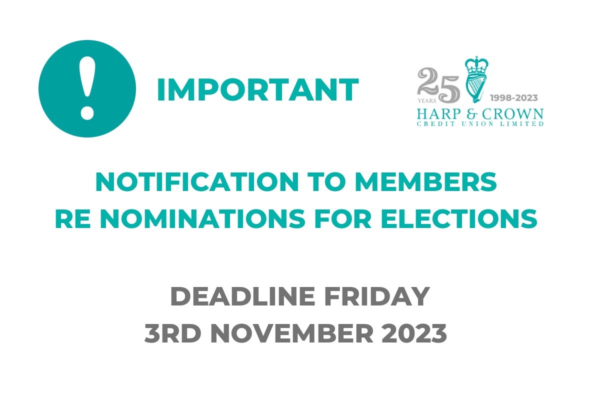 nominations notice for elections