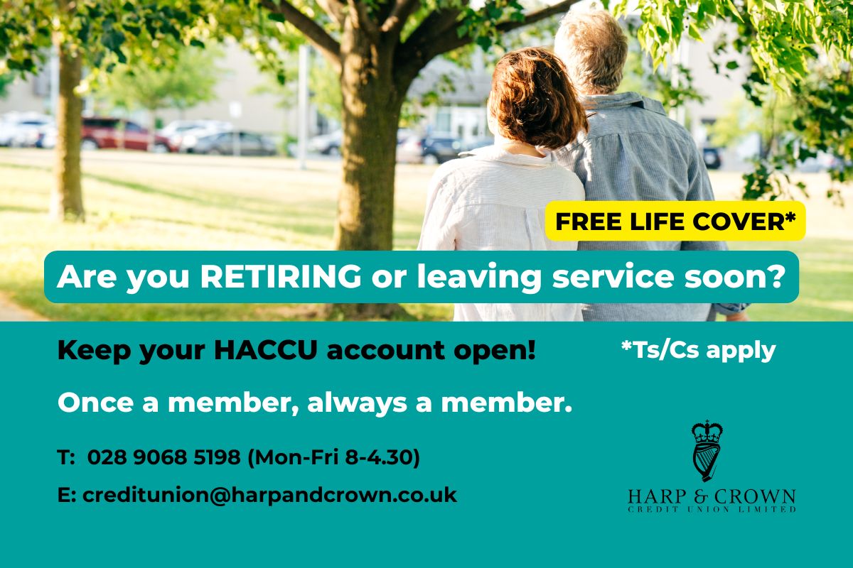 YOUR Credit Union BENEFITS when you retire!