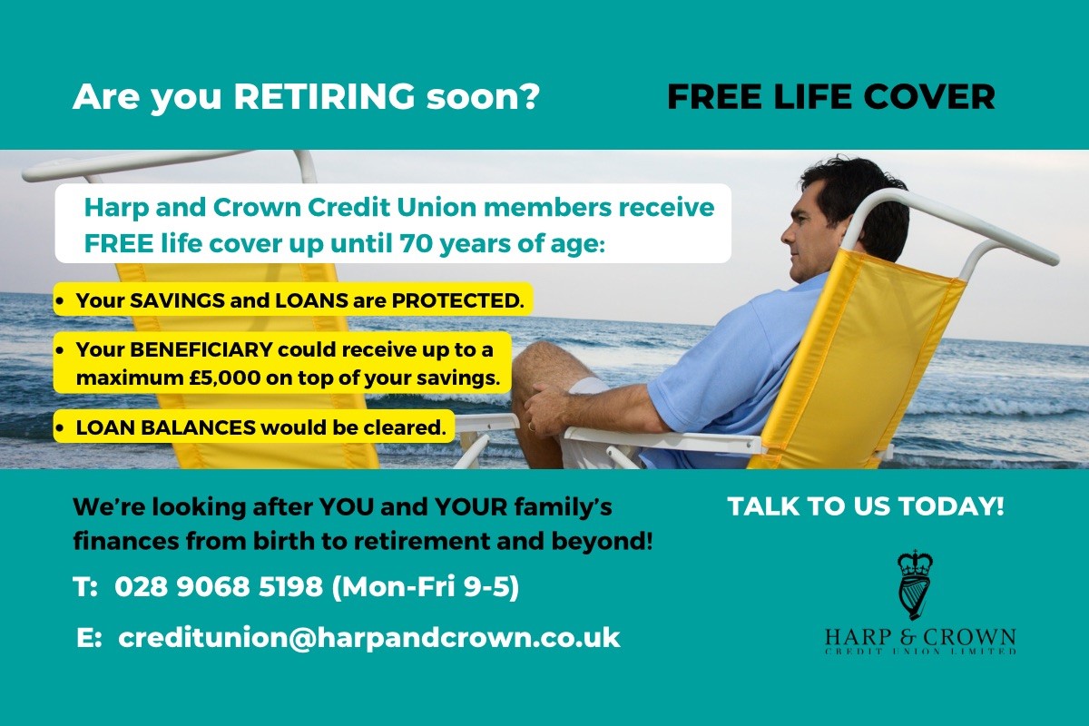 retirement and free life cover