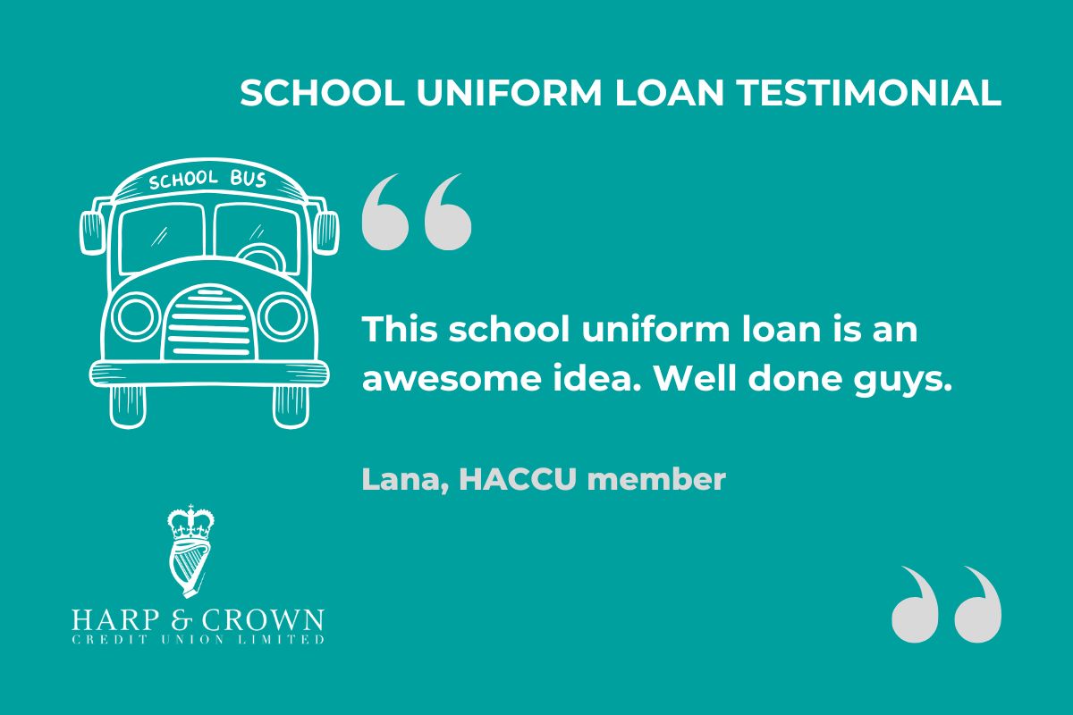 Testimonial Tuesday - School Uniform Loan